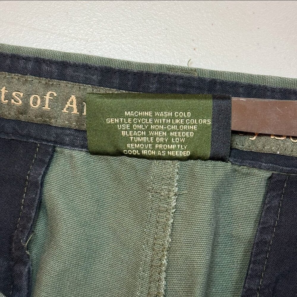 Boy Scouts Of America Uniform‎ Green Outdoor Hiking Cargo Shorts Adult Men 34x10 - Picture 5 of 8